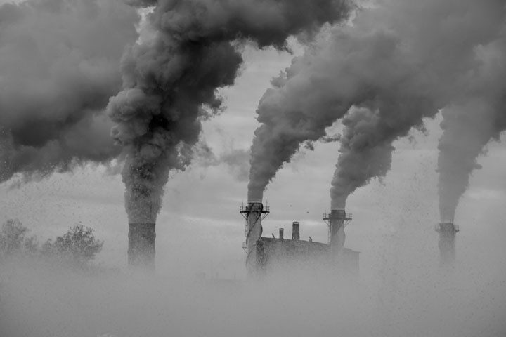 دراسات تلوث الهواء والانبعاثات الغازية